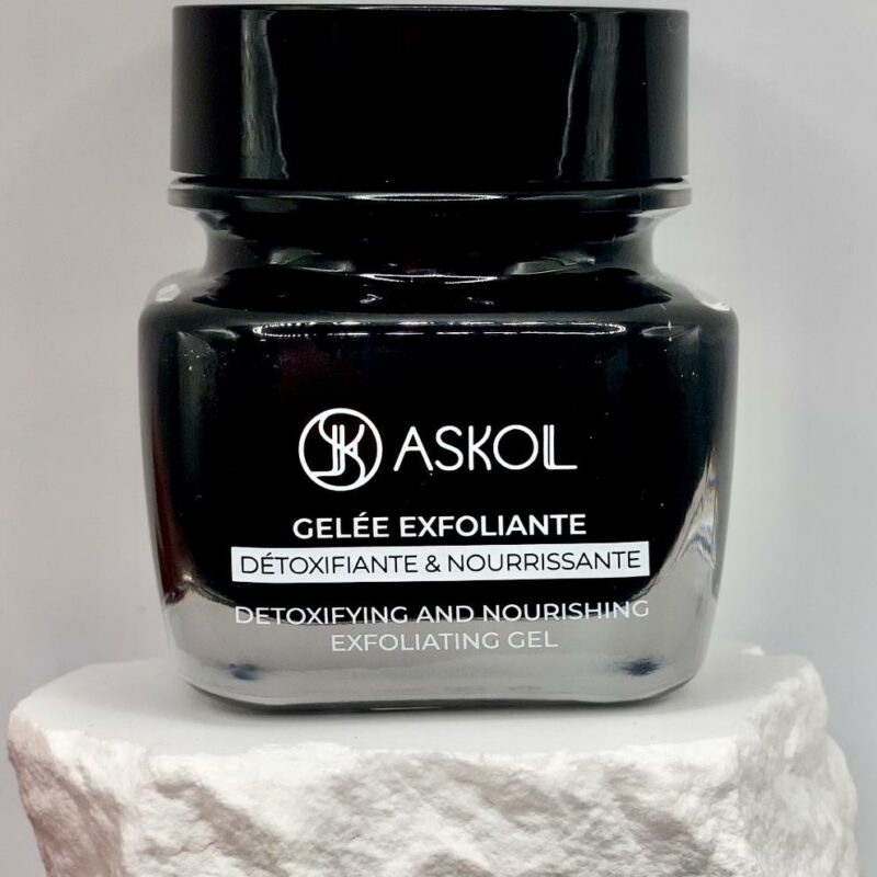 Gelée exfoliante détoxifiante et nourrissante